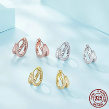 Sterling Silver Classic Geometry Earrings