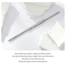 Original Sparkling Leaves White Gold Bracelet