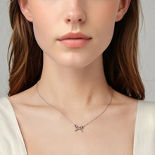 Sterling Silver Bowknot Chain Necklace