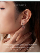 Sterling Silver Carved Floral Silver Large Hoop Earrings