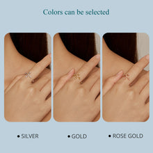 Retro Pattern Cross Ring