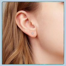 Sterling Silver Mini Star Stud Earrings