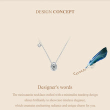 White Gold Plated Moissanite