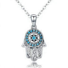 Trendy Fatima's Guarding Hand Pendant Hamsa Lucky Necklaces