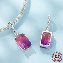 Sterling Silver Red Heart Charm