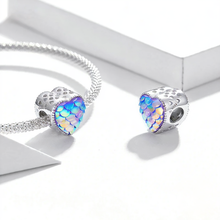 Silver Charm Collection 925 Sterling Silver Dazzling CZ Beads fit Bracelets & Bangles Jewelry